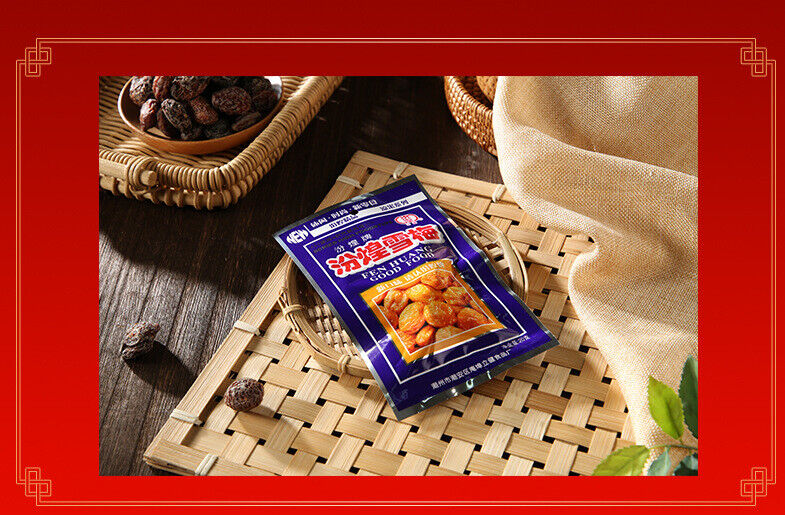 Snow plum fruit, dried candied fruit, sweet and sour plum, nine plum words