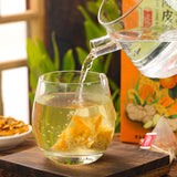 160g Chen Pi Ginger Rice Tea Fried Ginger Rice Tea Infusion Ginger Silk Rice Tea