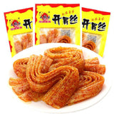 Classic appetizing spicy strips for nostalgic children, spicy snacks