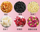 Plum Hawthorn Poria Herbal Tea Refreshing Mulberry Apple