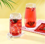 Premium Goji Chenpi Hibiscus Flower Tea 35g Box 7 Triangular Tea Bags