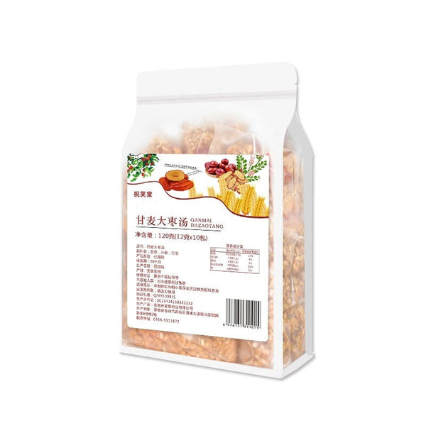 Instant Herbal Drink with Wheat & Red Dates Gan Mai Da Zao Soup