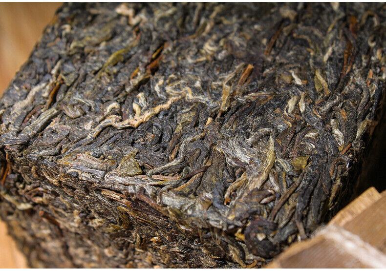 Natural Yunnan Pu'er Raw Tea Brick 500g Pu'er Raw Tea Brick Healthy Drink