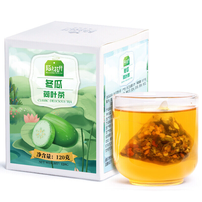 Winter Melon Lotus Leaf Tea with Cassia Seed Tuckahoe Hawthorn Tangerine Peel Main image