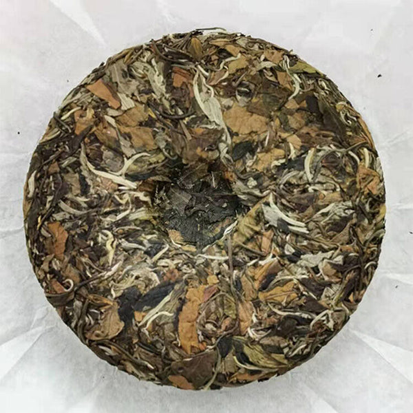 357g Ancient Tree White Moonlight Yunnan Pu'er Tea White Tea Old White Tea Cake