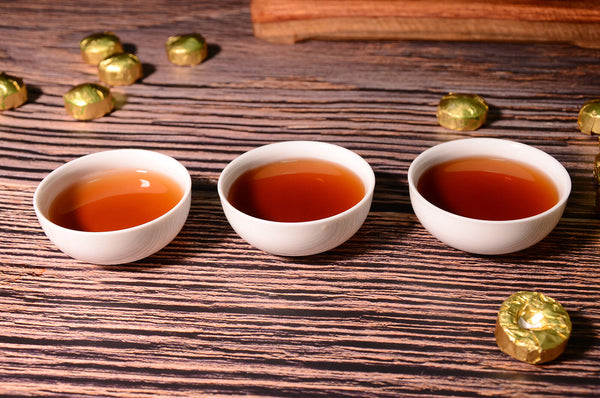 500g Golden Classics Mini Tuocha Original Flavor Ripe Tea Yunnan Pu'er Tea