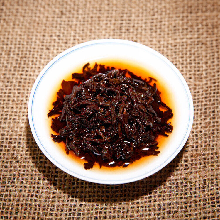 Yunnan Qizi Cake Tea Pu'er Ripe Tea Pu'er Ripe Tea Menghai Jinya 357g