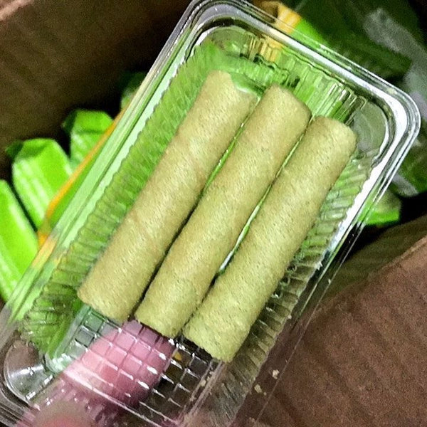 Perfect for Office Dorm Snacking,Avocado Egg Roll Banana Filling Snack