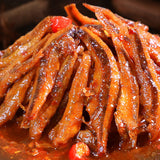 Perfect for Snacking,Spicy Fish Snacks 25 Packs Ready to Eat Small Pack