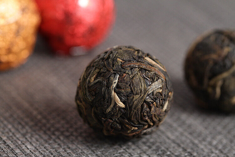 Yunnan Puerh Raw Tea, 21pcs Seven Coloured Dragon Balls Tea Box Set