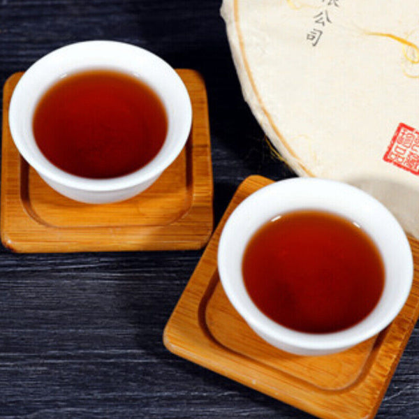 Puerh Gekochter Tee Kuchen Gesundes Getränk Top-Grade Pu-Erh Dunkler Tee 357g