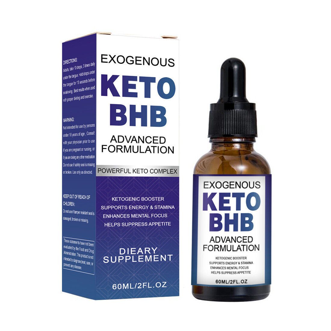 keto drops drinks spot keto BHB pills drops direct 60 ml Main image