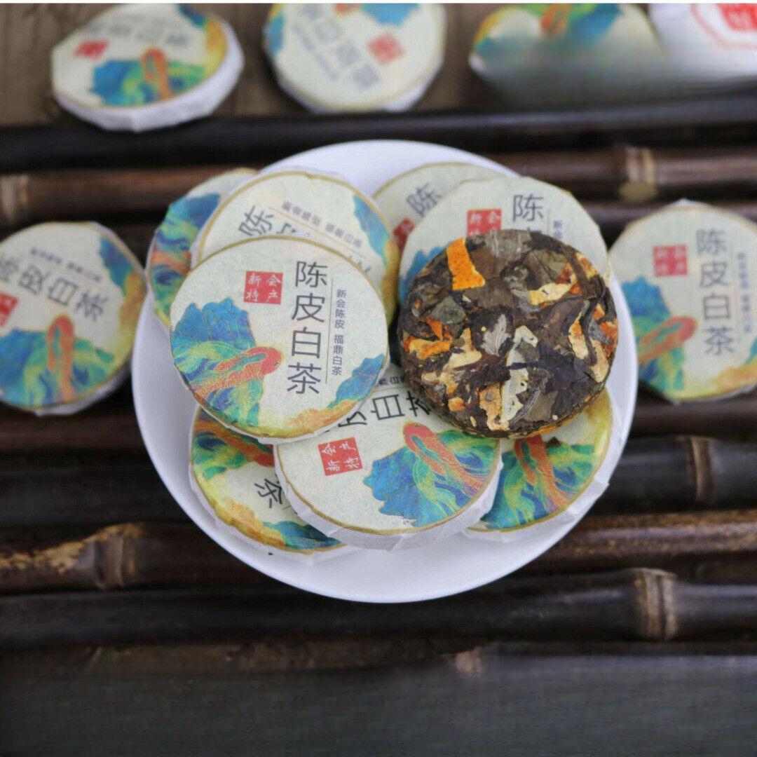 Refreshing & Aromatic FuDing Tangerine old white tea ShouMei White Tea 500g Main image