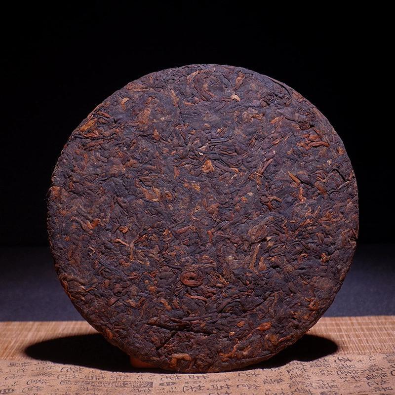 Great Value Yunnan Pu'er Tea Cake Ice Island 357g Tea Tree King Ripe Pu'er Tea