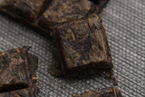 50g Yunnan Pu'er Tea Lao Banzhang Golden Leaf Raw Brick Raw Tea Aged Pu'er Tea