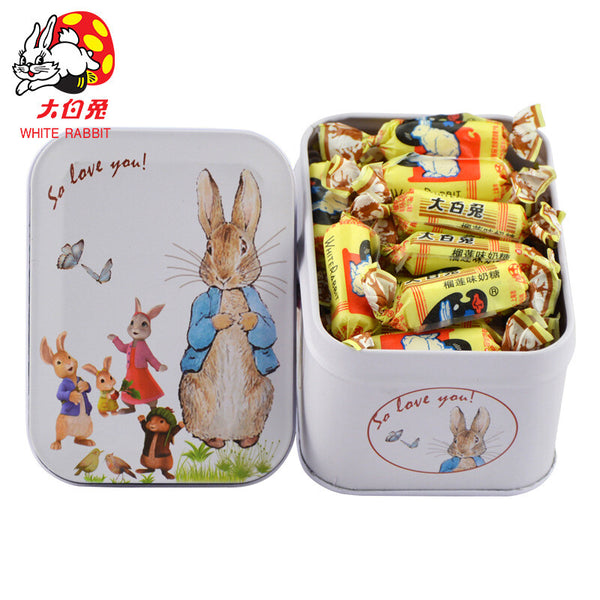 Guanshengyuan White Rabbit Milk Candy 114g exquisite gift box candy snacks
