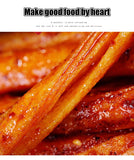 5pcs Spicy Gluten Spicy Strip Snacks  Chinese Spicy Food Exotic Snacks