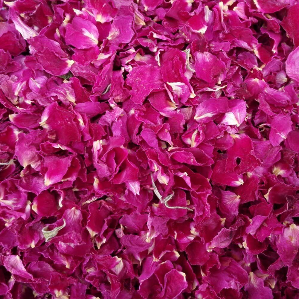 Natural Dried Red Rose Petals Flower Rose Petal Bath Wedding Rose Petals 500g