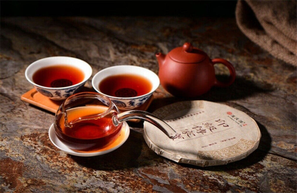 Yunnan Palace Puerh Tea Brick 100g Original Cooked Premium Aromatic Aged