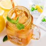 Cold Brew Lemon Mint Green Tea Cold Brew Crafted Fruit Tea Bags 20 Count