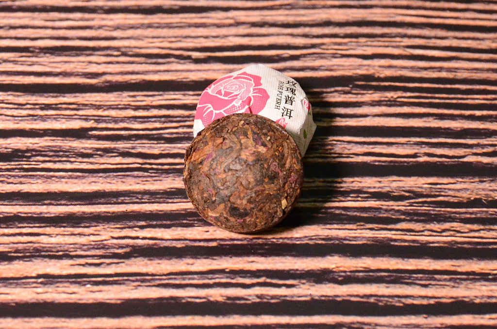 500g Yunnan Pu'er Tea Leaves Jindian Tea Factory Rose Flavor Small Tuo Tea Ripe