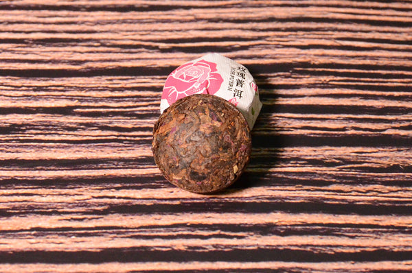 500g Yunnan Pu'er Tea Leaves Jindian Tea Factory Rose Flavor Small Tuo Tea Ripe