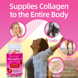 New Collagen Gummy Whitening and Brightening Skin Collagen+vitamin C Gummies