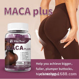 100% Pure Maca Plus Gummy HIP BUTT ENLARGEMENT  Natural Big Butt Gummies