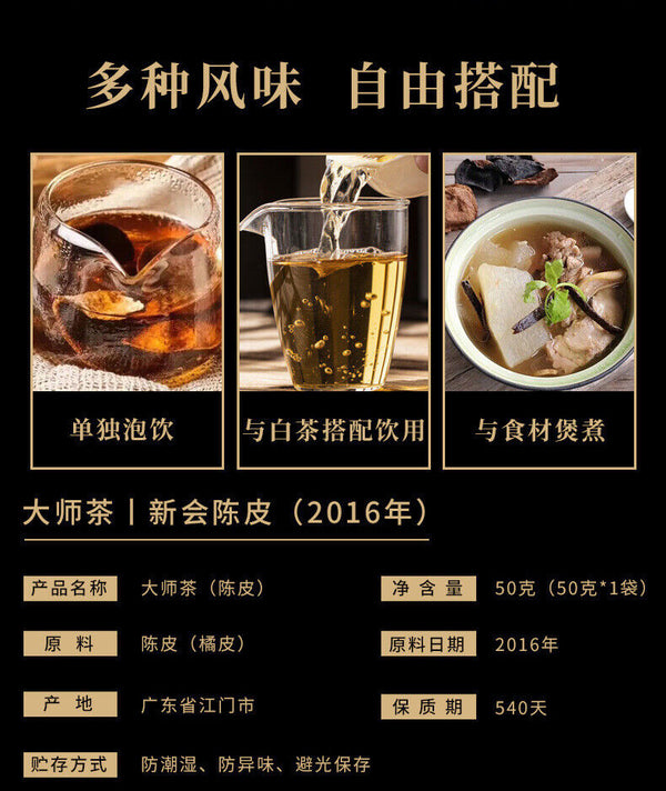 Fuding Old White Tea Gongmei Chenpi White Tea Leaves Loose