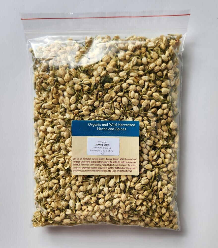 BOUTONS DE JASMIN ENTIER TISE PREMIUM 100g Jasminum officinal Herbe Séchée Main image
