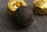 500g Pu-erh Tea Aged Pu-erh Ripe Tea Glutinous Aroma Small Golden Tuo (RX)
