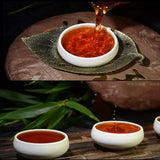 357g Pu-erh Gekochter Tee Kuchen Reifer Tee Große Original Shu Pu'er Tee China 茶