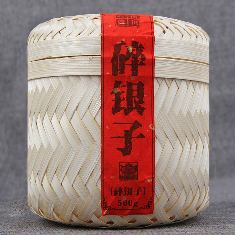 500g Pu'er Ripe Tea Yunnan Pu'er Tea Crushed Silver Old Tea Head Craft Tea