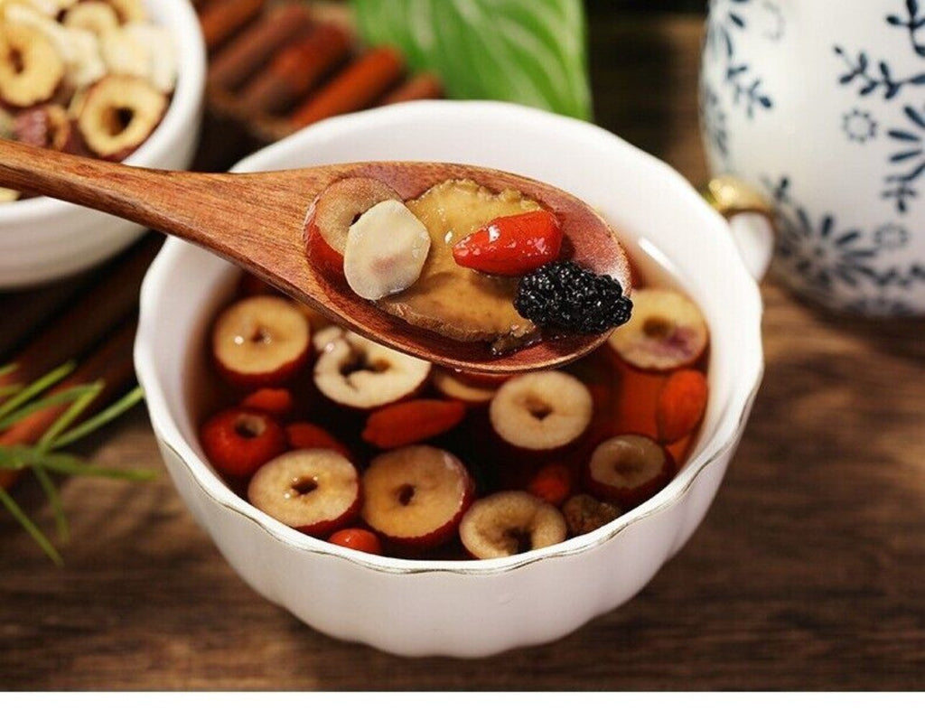 Ginseng Polygonatum Mulberry Goji 10 Treasure Herbal Tea Premium Blend