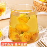 Premium Golden Flower Tea 500g Dried Flowers in Jar Natural Freeze-Dried
