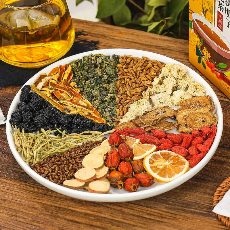 Wolfberry Osmanthus Tea 150g Honeysuckle Cassia Chrysanthemum Tea