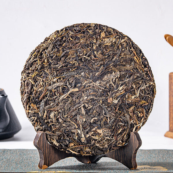 Puerh Raw Tea Ban Zhang 357g Tea Pu-er Raw Cake Pu'er Tea