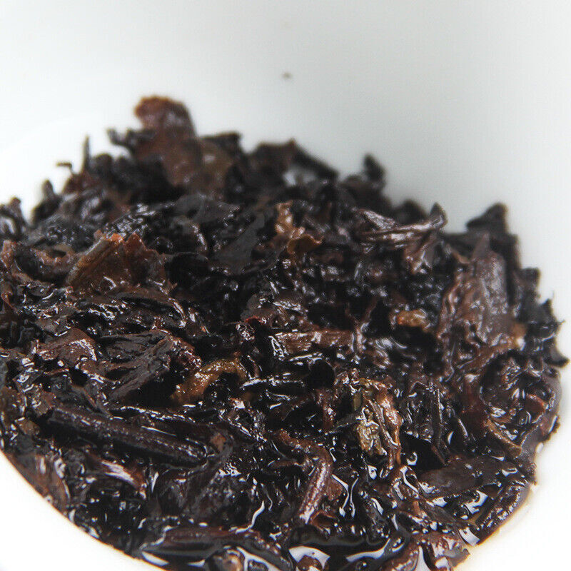 Yunnan Organic Ripe Puer Tea Ancient Tree Puer Black Tea Pressed Tea Cake100g