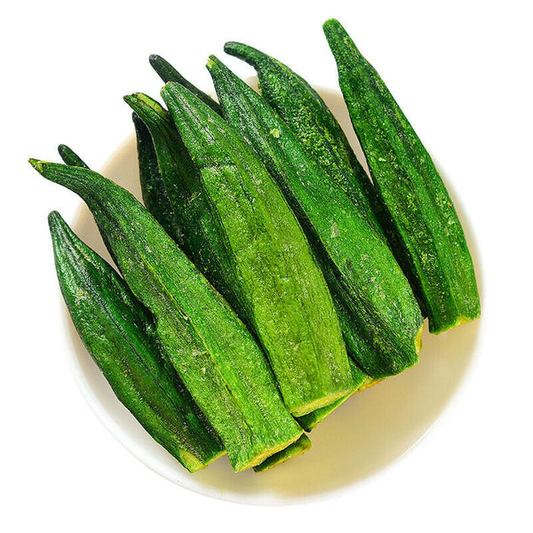 High-quality Okra Crisp 250g Dried Fruit and Vegetable Crisp Instant Snacks