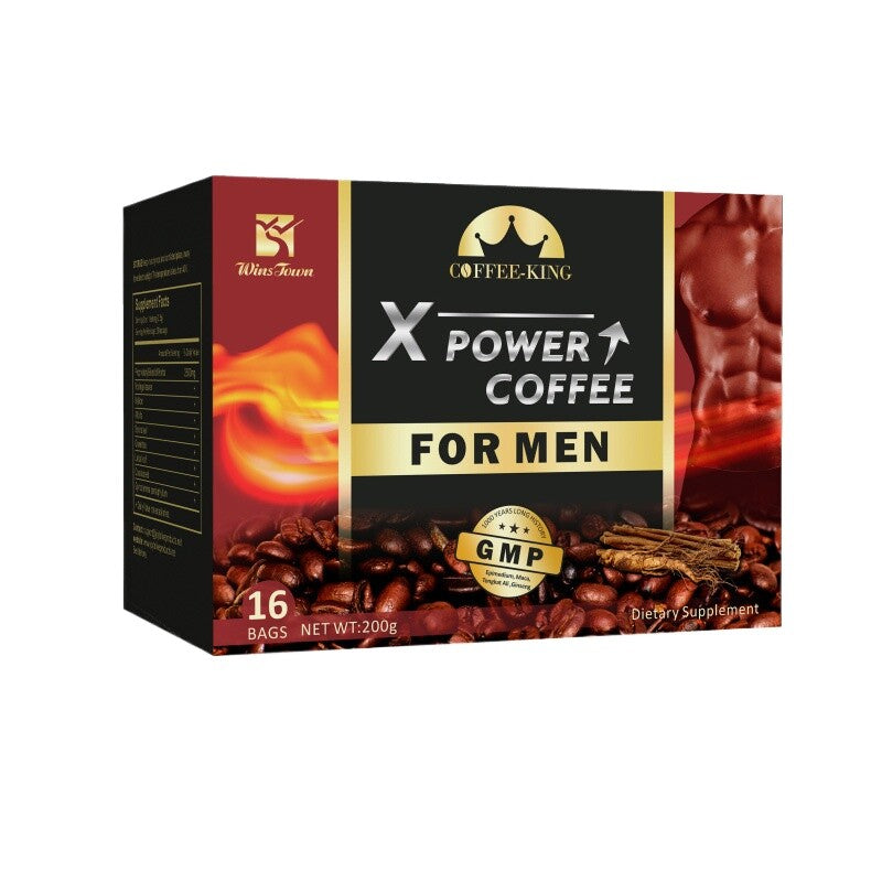 X Power Coffee Energy Coffee for Men Kidney Tonifying 12.5g/bag*16 Bags Main image