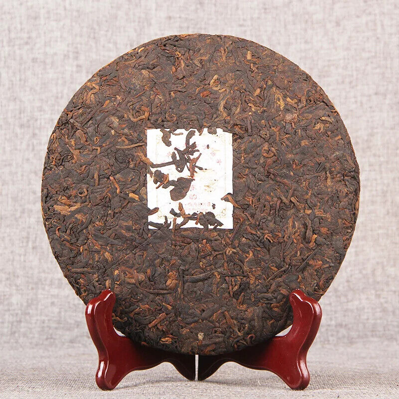 High Cost-effective Yunnan Qizi Puer Tea Cake Ripe Puerh Compressed Tea