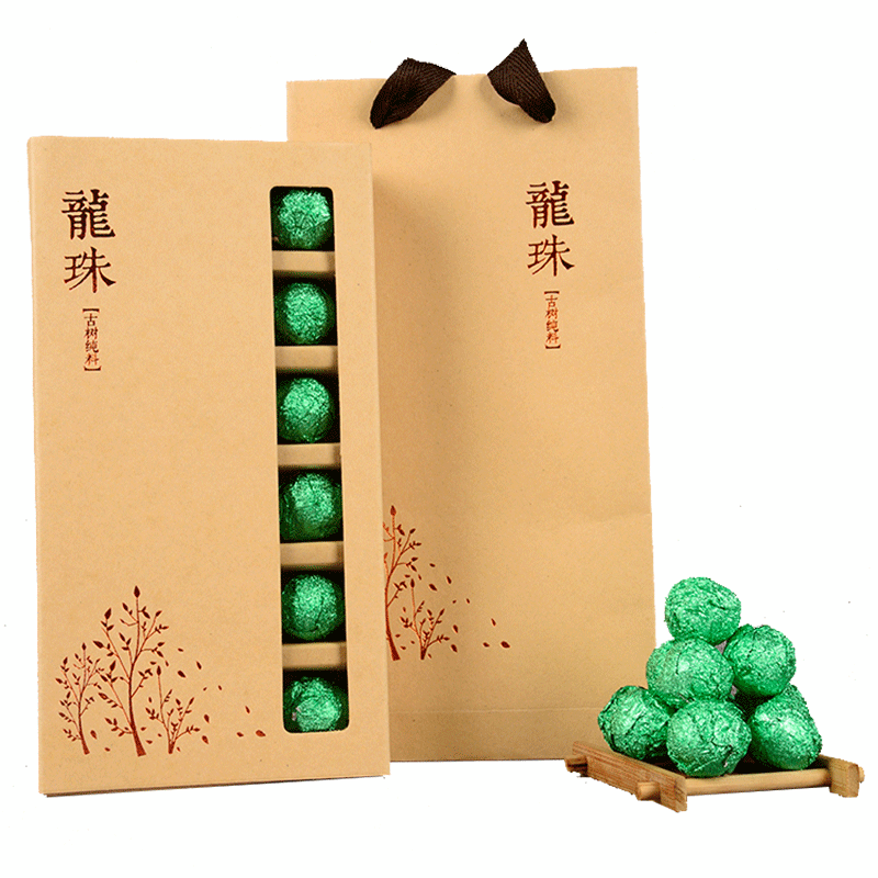 120g 18 Pack Yunnan Pu'er Tea Handmade Jasmine Dragon Ball Tea Main image