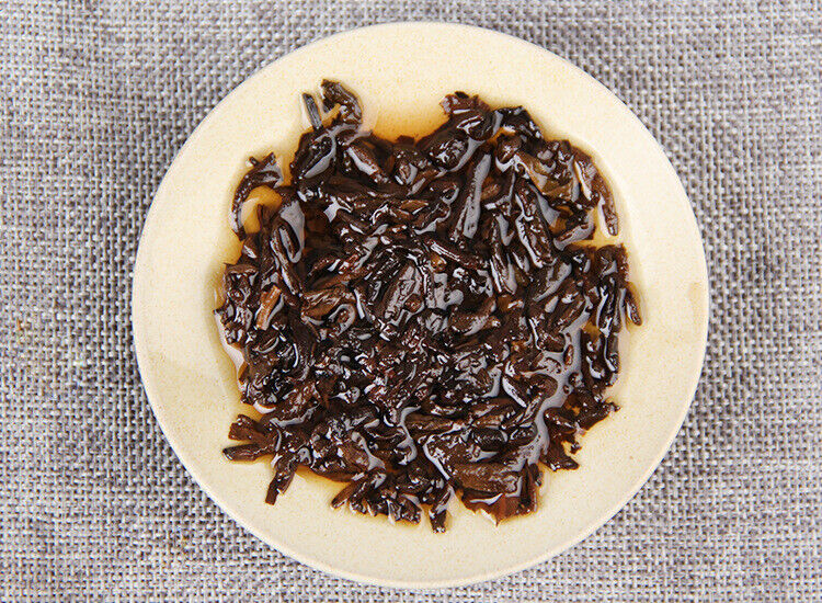 Yunnan Puer Ripe Tea Cake 云南普洱茶老班章古树纯料紧压普洱茶熟茶饼357g