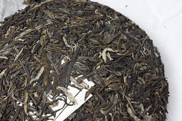 357g Yunnan Pu'er tea seven cakes tea Banzhang green cake Wuzhai raw cake tea