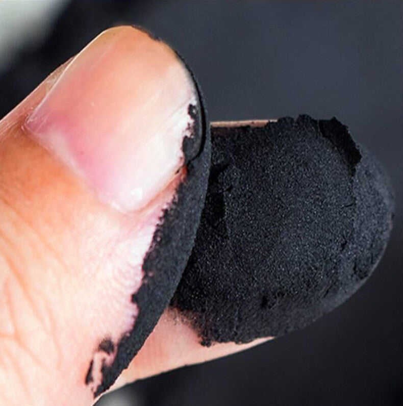 Bamboo Charcoal Powder Natural Black Pigment Edible Plant Charcoal Black,