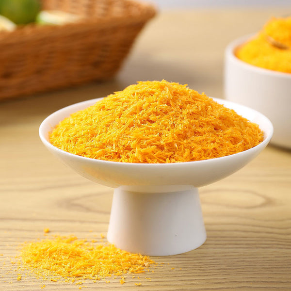 Breadcrumbs, fried chicken, crispy skin, banana, golden bun for home use