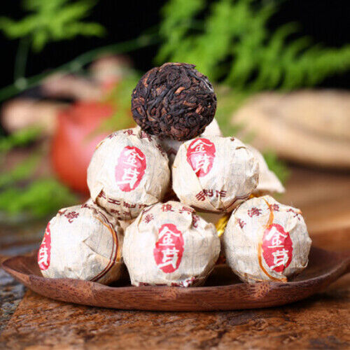 TeaPu-Erh Tuocha Big Leaf Species Pu'er Ripe Tea 500g Fermented Pressed Black Tea