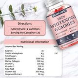 SKIN WHITENING GUMMIES Vitamin Glutathione Whitening Gummies
