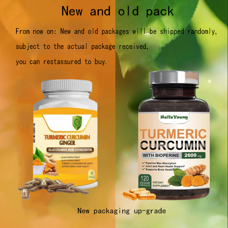 Turmeric Curcumin   Arthritis Joint supportwith Ginger Black Pepper Anti-Aging
