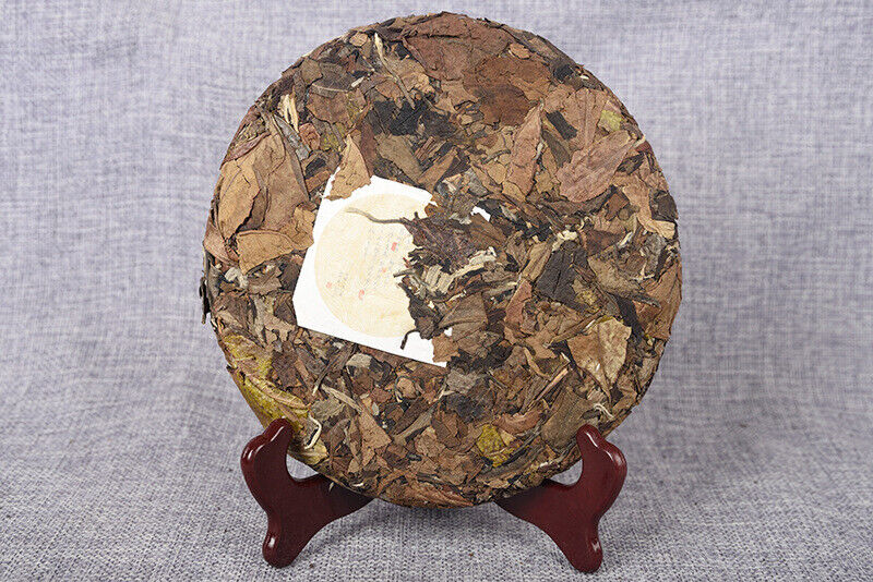 357g Yunnan White Tea Jujube Fragrance Big Leaf Ancient White Tea Cake